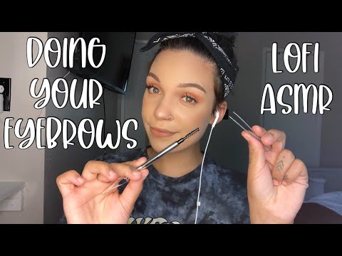 ASMR- Doing Your Eyebrows In One Minute