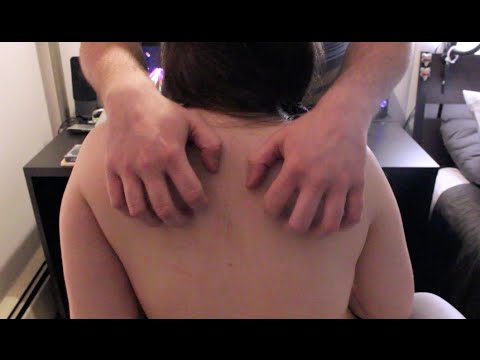 ASMR - Upper Back and Shoulder Scratch