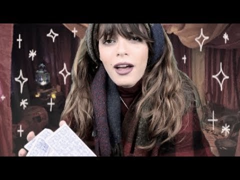 ASMR | The Amusement Park Fortune Teller (With An Accent!)