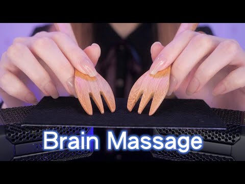 ASMR Tingly Brain Tapping & Scratching to Fall Asleep Right Now (No Talking)