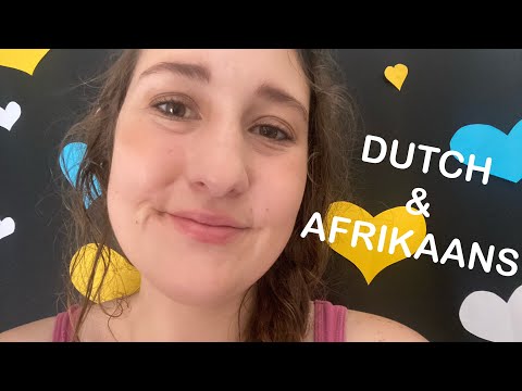 ASMR - Dutch & Afrikaans Trigger Words 🇳🇱🇿🇦