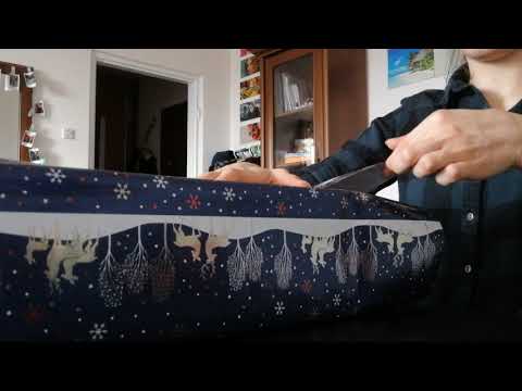 ASMR GIFT WRAPPING with the cat (soft spoken)