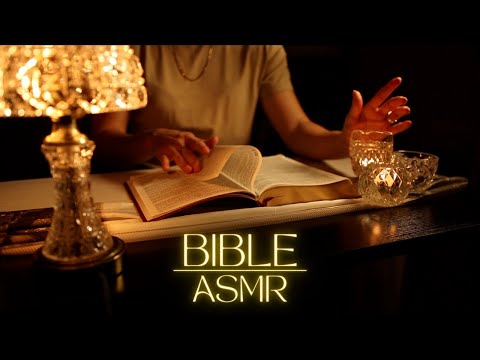 ASMR Bible Reading - The Book of James + Cozy Fire Sounds 🔥