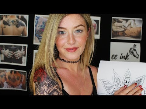 ASMR Tattoo Consultation 3 Sketching Roleplay