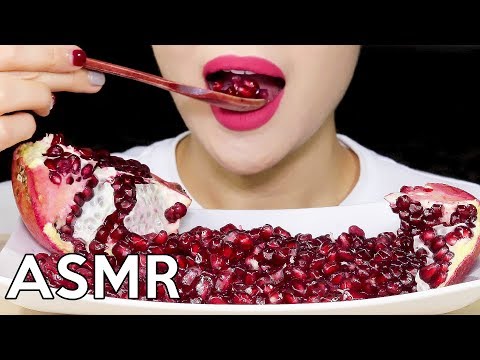 ASMR POMEGRANATE 석류 리얼사운드 먹방 Eating Sounds