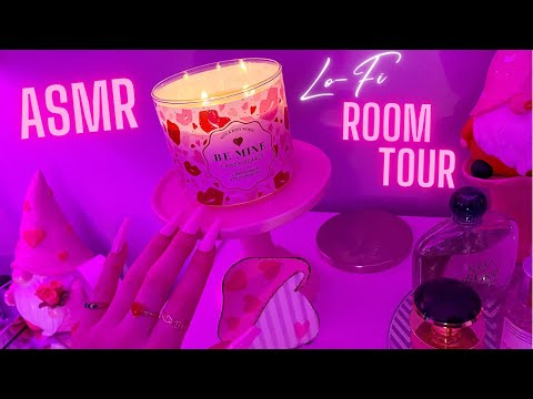 ASMR | Lo-Fi Room Tour: V-Day Decor Edition💕