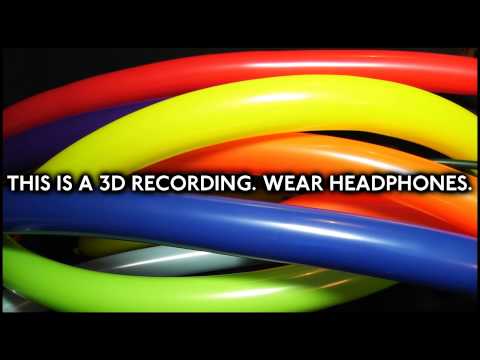 97. 3D Modelling Balloons (Binaural - Wear Headphones) - SOUNDsculptures (ASMR Day)