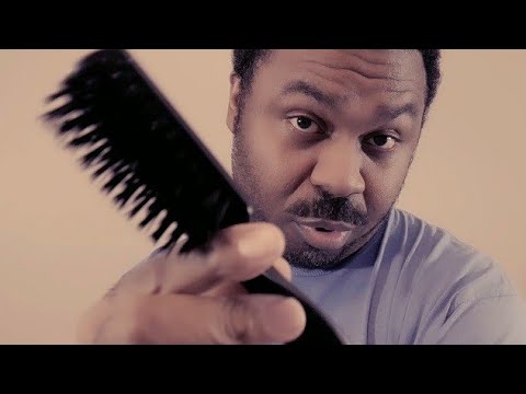 [ASMR] Brushing & Cutting Your Hair with Barber Jones (Haircut Roleplay)