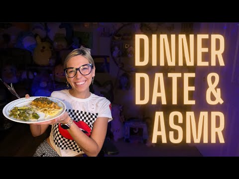 Dinner Date & ASMR Coloring with Calming Energy to Relax You | Tip for Trigger Requests