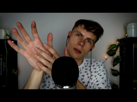 ASMR – Hand Sounds with Gloves & Lotion