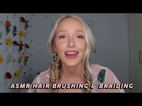 ASMR Brushing & Braiding My Hair 💞 | GwenGwiz