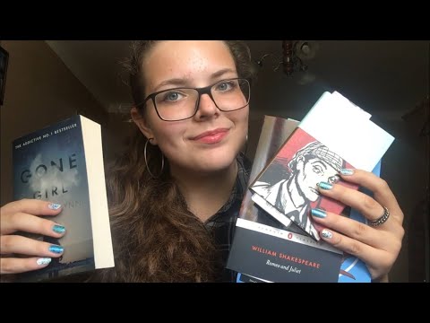 ASMR My New Books 📚 (Whispering, Tapping, Page Flipping...) | pt. 1