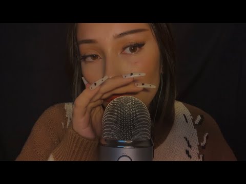 ASMR pure mouth sounds (and hand movements)