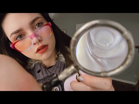 ASMR Skin Exam Roleplay / Personal Attention / Keyboard Typing & Writing ✍️