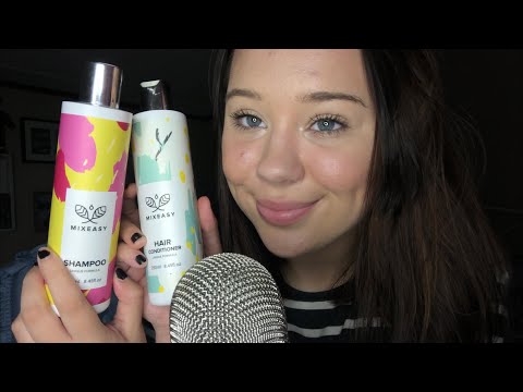 ASMR | My Hair Care Routine (Whispers, Tapping)