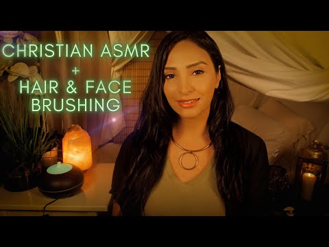 Christian Testimony | ASMR Brushing your Hair and Face | ASMR Roleplay Soft Spoken