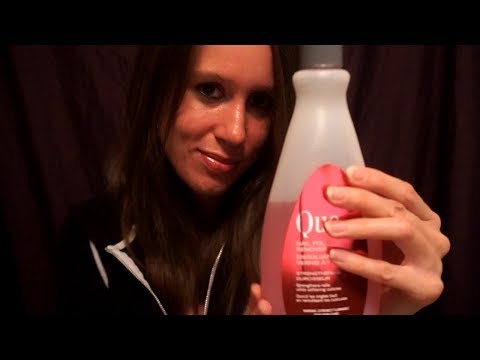 ASMR Tapping, Scratching, Liquid, and Lid Sounds [Plastic Bottle]