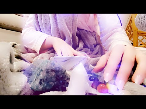 ASMR! 🔮Crystals (Rummaging)