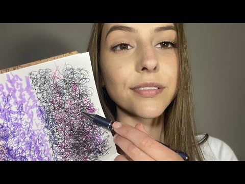 ASMR Personality Test 🕵🏻‍♀️ (Asking you questions, this or that, writing sounds)