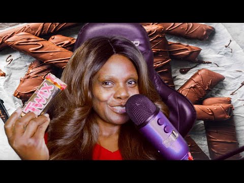 DON'T KNOW THE LAST TIME I HAD A TWIX ASMR EATING SOUNDS