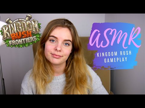 [ASMR] Kingdrom Rush Frontiers Gameplay (Whispered)