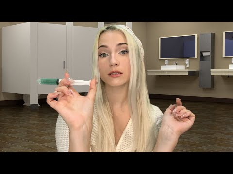 ASMR Eastern European Exchange Student Gives You Lip Fillers in a School Bathroom (Roleplay, Accent)