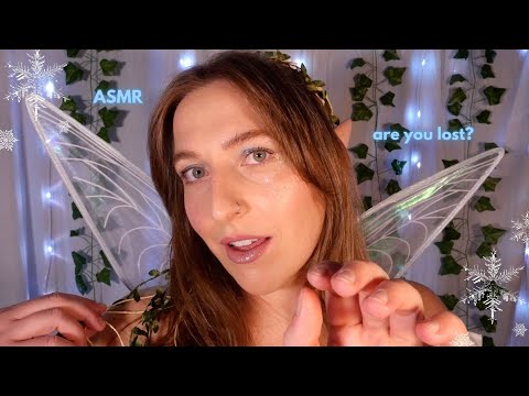 ASMR Winter Fairy Helps You Through the Forest ❄️🌲 (personal attention, unintelligible whispers)