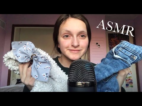 ASMR DIFFERENT CLOTHING FABRIC SOUNDS