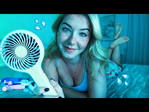 ASMR LET ME COOL EVERY INCH OF YOU DOWN...🥶 Head To Toe Relaxation & Anxiety Relief