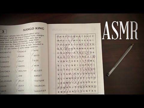 [ASMR] Word search and trigger words