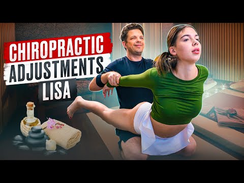 ASMR CHIROPRACTIC, BACK AND NECK CRACKING | CHIROPRACTIC ADJUSTMENTS | STRETCHING POSES FOR RELAX