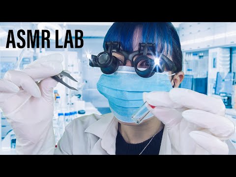 ASMR LAB: la scienziata alla ricerca del tingle perduto 👩🏻‍🔬 (scientist roleplay ita)