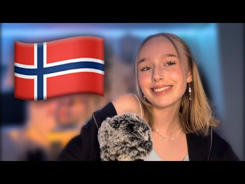 ASMR IN NORWEGIAN/PÅ NORSK | norwegian ramble and shein haul