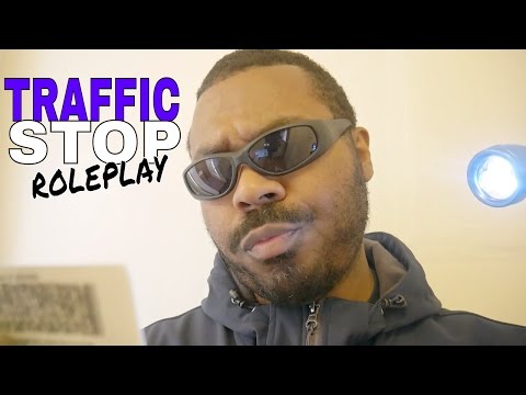 ASMR Traffic Stop with ASMR Police Roleplay | Paper Sounds, Pen Writing & Scraping Sounds - Binaural