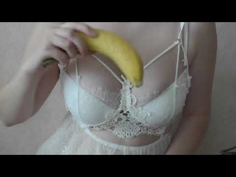 ASMR banana sensual sounds NO TALKING
