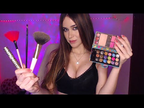 ASMR Doing Your Makeup ❤️ (Personal Attention - RP)