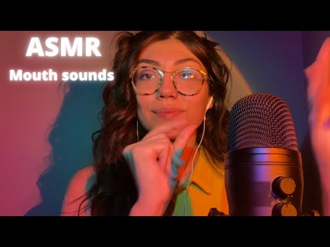 Asmr fast mouth sounds, mic triggers, hand movements