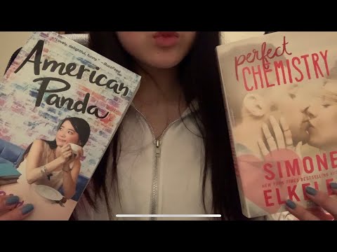 ASMR tapping on new books 📚