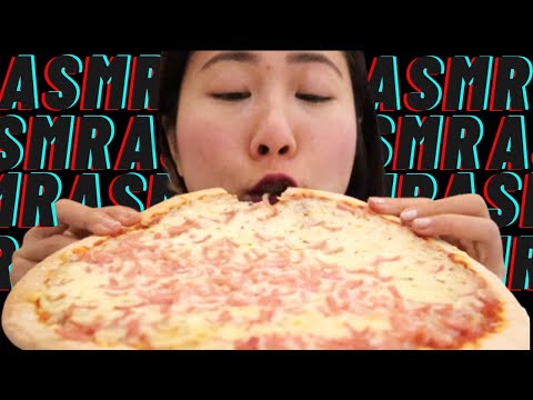 ASMR CHEESY PIZZA 🍕 ASMR extreme crunchy food MUKBANG Whispering Tapping & Eating sounds