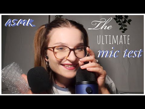 The ultimate mic test! (mic scratching, tapping, inaudible whispers, etc...) | Praliene ASMR 🍫