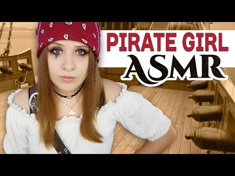 ASMR Roleplay - Bossy Pirate Girl Rescues You! - ASMR Neko