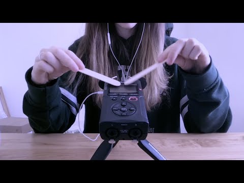 ASMR ✧･ﾟfast triggers with quick cuts! (tascam) ^ - ^