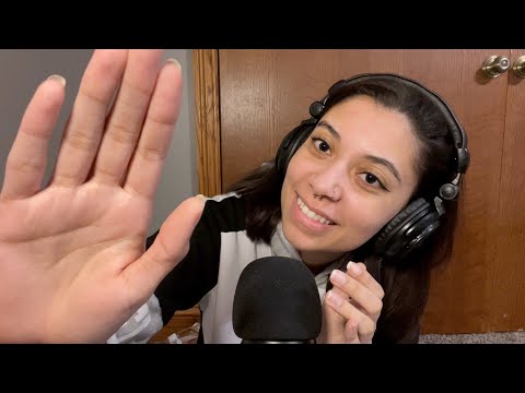 ASMR Tingly Whispers & Hand Movements