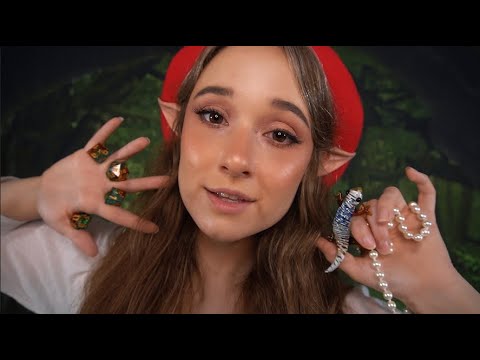 ASMR Treasure Goblin Show & Tell | Close Whispers | Cute Forest Triggers