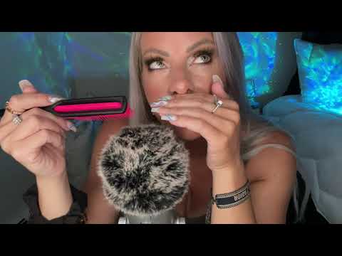 ASMR Whisper | Clipping Away Your Negative Energy & Clipping The Mic 🎙 ￼