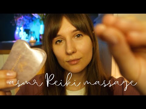 ASMR po polsku 🌙 Oczyszczanie Energii 🪐 Masaż Twarzy Roleplay (szept & soft spoken)