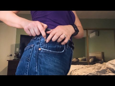 Levis 501 | Jeans Scratching ASMR | Aggressive