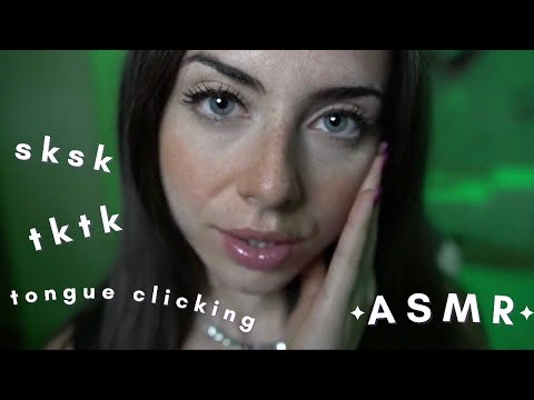 ASMR| INTENSE TKTK, SKSK, TONGUE CLICKING, CHUCKO