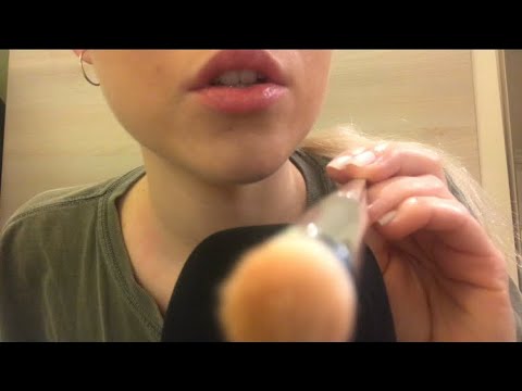 ASMR - Tracing Your Face - Personal Attention - Soft / Unintelligible Whispers