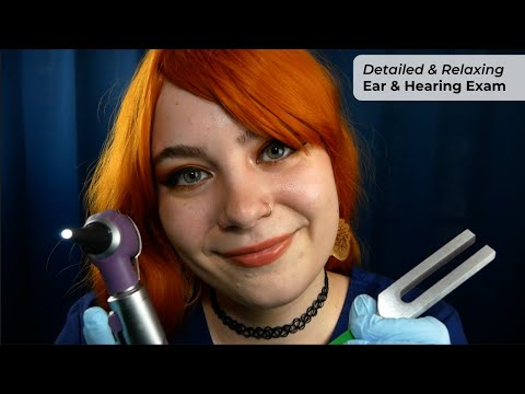 🩺 Very Detailed & Relaxing Ear and Hearing Examination 👂 | ASMR Soft Spoken Medical RP